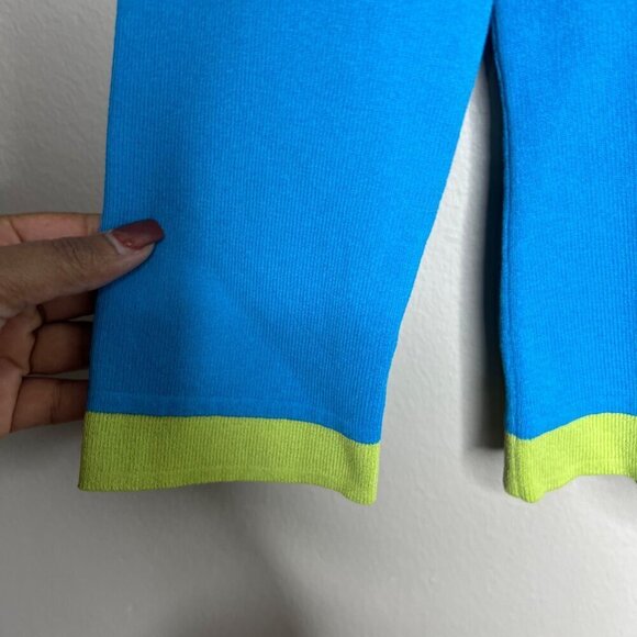 Cabie & Gauge‎ Women's Blue & Green Off The Shoulder Top S - Picture 4 of 5